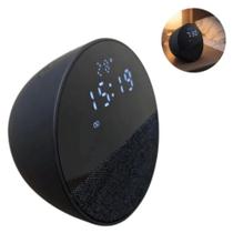 Caixa De Som Bluetooth Rádio Relógio Despertador Espelho Fm Caixa De Som Bluetooth Rádio Relógio Despertador Espelho Fm