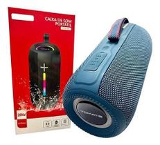 Caixa de Som Bluetooth Recarregável 20W Tomate MTS-6001 - Potência e Conectividade