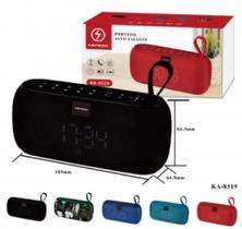 Caixa De Som, Bluetooth, Relógio Digital, Fm Portátil