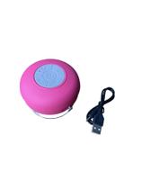 Caixa De Som Bluetooth Resistente A Água Bts-06 - Rosa