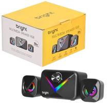 Caixa De Som Bluetooth Rgb 11w Setup e Ambiente Bright Preto Caixa De Som Bluetooth Rgb 11w Setup e Ambiente Bright Preto