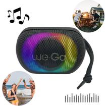 Caixa De Som Bluetooth Rgb Portátil We Go Ipx5