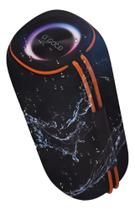 Caixa De Som Bluetooth S/ Fio Sm07 Potencia 30w Prova D Agua - gold