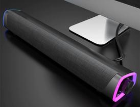 Caixa de Som Bluetooth Soundbar 2 Alto Falantes 6W 80dB