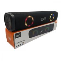 Caixa De Som Bluetooth Soundbar Led Rgb Al-8912 - Altomex Caixa De Som Bluetooth Soundbar Led Rgb Al-8912 - Altomex