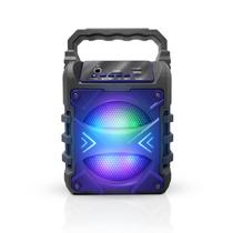 Caixa de Som Bluetooth TOPTECH Jet-4 400W Woofer de 4" com Microfone