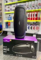 Caixa de som bluetooth tws 30w com alça bts37 preta maketech Caixa de som bluetooth tws 30w com alça bts37 preta maketech
