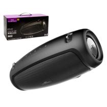 Caixa de som bluetooth tws 30w com alça bts37 preta maketech Caixa de som bluetooth tws 30w com alça bts37 preta maketech