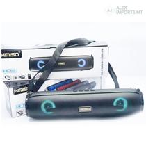 Caixa De Som Bluetooth Usb Fm Aux Portátil