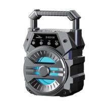 Caixa de som bluetooth usb portatil 11*10*17cm grasep - d-s3130