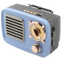 Caixa De Som Bluetooth USB SD Rádio FM Azul EL309BT Caixa De Som Bluetooth USB SD Rádio FM Azul EL309BT