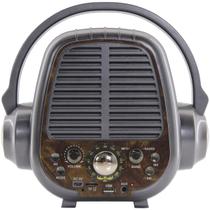 Caixa De Som Bluetooth USB SD Rádio FM Marrom CNN100BT Caixa De Som Bluetooth USB SD Rádio FM Marrom CNN100BT