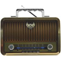 Caixa De Som Bluetooth USB SD Rádio FM Vintage EL1909BT