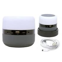 Caixa de Som Bluetooth/USB/TF/AUX/LED 5W Tomate MY-002 - Som de Alta Qualidade