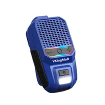 Caixa de Som Bluetooth VkingMoR com Presilha, à Prova dÁgua, Bateria de 15 h Caixa de Som Bluetooth VkingMoR com Presilha, à Prova dÁgua, Bateria de 15 h