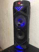 Caixa de Som Bluetooth ZQS-6201 1000W PMPO com TWS e Rádio FM + Microfone