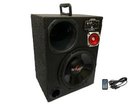 Caixa de som Bob Bluetooth 10 Polegadas Sturdy 400Watts Residencial Caixa de som Bob Bluetooth 10 Polegadas Sturdy 400Watts Residencial