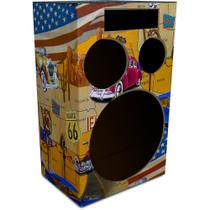 Caixa De Som Bob Esponja Residencial Vazia 12'' Cores Caixa De Som Bob Esponja Residencial Vazia 12'' Cores