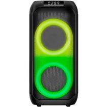 Caixa de Som Bomber Party 600 Watts Bluetooth USB AUX Black Preto