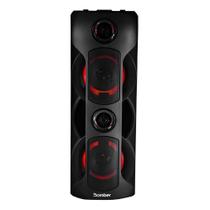 Caixa de Som bomber Party 800 Watts Bluetooth Usb Portátil com 2 Subwoofers Black Preto