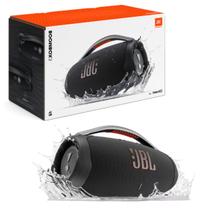 Caixa de Som Boombox 3 Bluetooth À Prova D'água Portátil