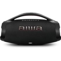 Caixa De Som Boombox Aiwa AWSBBS01B 200w IP66 30hs De Bateria