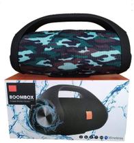 Caixa De Som Boombox Bluetooth Portátil 35 Cm