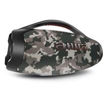 Caixa de Som Boombox Plus AIWA BBS-01-BG 200W Bluetooth 30H IP66 USB Cinza