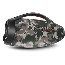 Caixa de Som Boombox Plus AIWA BBS-01-BG 200W BT 30H IP66 USB Cinza Caixa de Som Boombox Plus AIWA BBS-01-BG 200W BT 30H IP66 USB Cinza