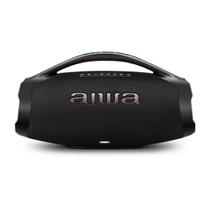 Caixa de Som Boombox Plus Aws-BBS01B Preto Bivolt 200W 30Hrs Aiwa