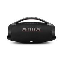 Caixa de Som Boombox Plus BBS-01-B 200W Bluetooth 30H IP66 USB AIWA