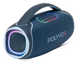 Caixa De Som Boombox Polyvox Xb-2 140w Rms Leds Bateria