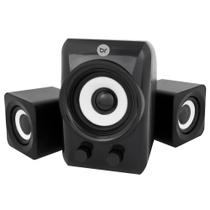 Caixa de Som Bright, 2.1, USB, 8W RMS, Preto - 0506