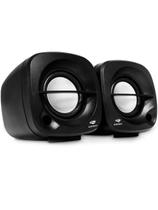 Caixa De Som C3 Tech 2.0 Portatil 3W Rms Preta - Sp-303Bk