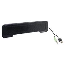 Caixa de Som Casafoyer USB SoundBar Estéreo 2x2,5W Preta (2 Unidades) Caixa de Som Casafoyer USB SoundBar Estéreo 2x2,5W Preta (2 Unidades)