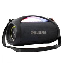 Caixa de Som Chilli Beans Boombox G JM3500 Bluetooth Resistência IPX6 200W Armada Comercia