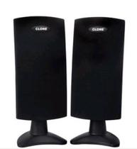 Caixa de som clone 1,5w rms preto - compatível com pc, notebook e mac Caixa de som clone 1,5w rms preto - compatível com pc, notebook e mac