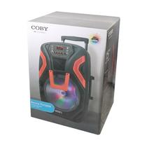 Caixa de Som Coby CY3360-1515D - USB/SD/Aux - - 6000W - com Microfone e Tripe - 15" - Preto