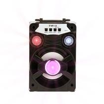 Caixa De Som Com Alça De Transporte Bluetooth Com LED Brilhante - Preto - RAD-1056 - Inova