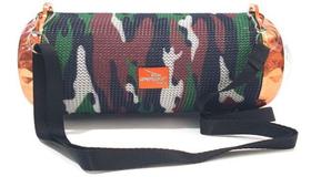 Caixa de Som com Globo de Luz Bluetooth 10w RMS Camuflada - Knup Caixa de Som com Globo de Luz Bluetooth 10w RMS Camuflada - Knup