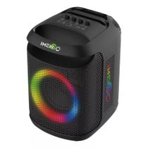 Caixa De Som Com Karaokê Imenso X42 40w Com 2 Mic Rgb 6000mah 110v/220v