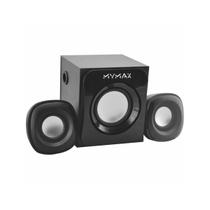 Caixa De Som Com Subwoofer 2.1 Usb 7w Rms - Preto Mymax