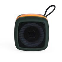 Caixa de som com suporte para celular - verde