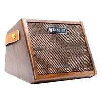 Caixa de som custom sound com bluetooht p/ violão mini-15 nt