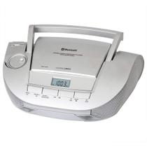 Caixa de som de CD portátil HANNLOMAX HX-328CD com rádio AM/FM, Bluetooth