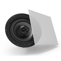 Caixa de Som de Embutir 60W 6,5 Polegadas (Arandela Coaxial Quadrada) S4 - BSA