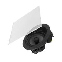 Caixa de Som de Embutir 75W 6,5 Polegadas (Arandela Coaxial Quadrada) S5A - BSA