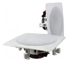 Caixa De Som Donner Dr650 Gesso Quadrada Branca Par