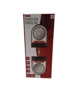 Caixa de Som Dupla Bluetooth de LED 3W Tomate MTS-8890 - Som Potente e Estiloso