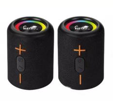 Caixa De Som Dupla Total 32w Bluetooth Led Sd - Eletromex Caixa De Som Dupla Total 32w Bluetooth Led Sd - Eletromex
